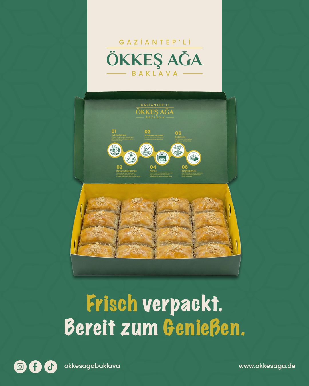Walnuss Baklava - Cevizli Baklava