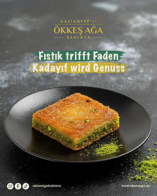 Pistazien Kadayif - Fistikli Kadayif